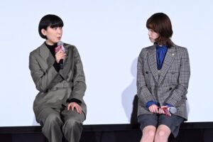 江口のりこさん平手友梨奈さんの画像
